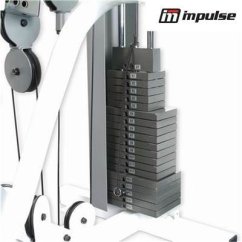 IMPULSE zátěžový sloupec 90 kg pro stroje Impulse Fitness