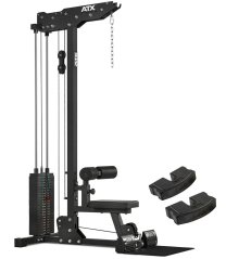 Kombinovaná horná/dolná kladka ATX LINE, hmotnosť tehly 115 kg + prídavné závažie