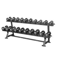 Stojan na jednoruční činky IRONLIFE, 10 párů