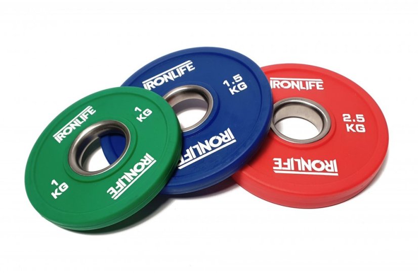 Frakční kotouč urethan IRONLIFE 1 kg, zelený