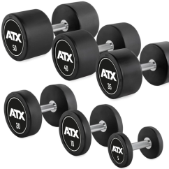 Set pogumovaných činiek ATX LINE 5 - 20 kg (7 párov)