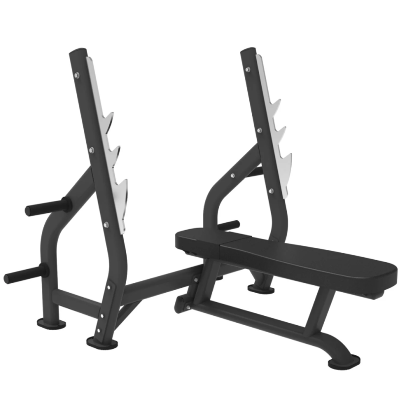IMPULSE; Flat benchpress - benchpress rovný, BLACK