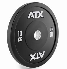 BUMPER disc ATX LINE 10 kg, BLACK