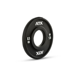 Frakčný uretánový kotúč ATX LINE Change Plates PU, 0,5 kg - BLACK