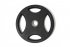 Olympijský disk IRONLIFE Premium Rubber 20 kg, otvor 50 mm, čierny