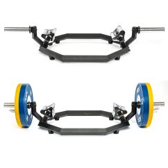 Universal Hex Bar ATX LINE pro - swivel handles and 3 different grip widths