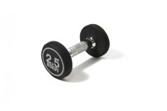 Pogumovaná jednoručná činka IRONLIFE 2,5 kg