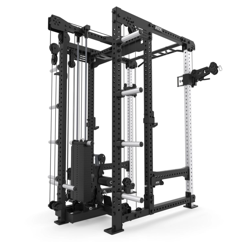 Posilňovacia klietka ATX® Hardcore Power Rack & Pull Station