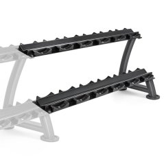 Nadstavec pre jednoručný stojan na činky ATX 144 cm, 6 párov, čierny