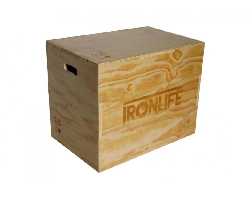 Plyo Box dřevěný IRONLIFE