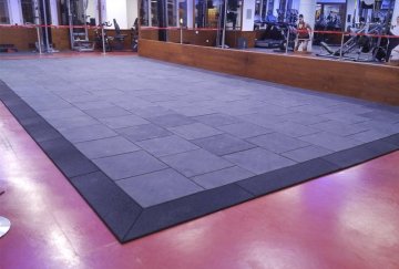 Odhlučnění činkové zóny Jatomi Fitness, Palladium, Praha 1