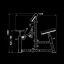 ATX LINE; Biceps Blaster - Biceps Curl Machine