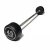 Rubber straight barbell IRONLIFE 45 kg