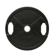 Rubberised disc black ATX LINE 20 kg