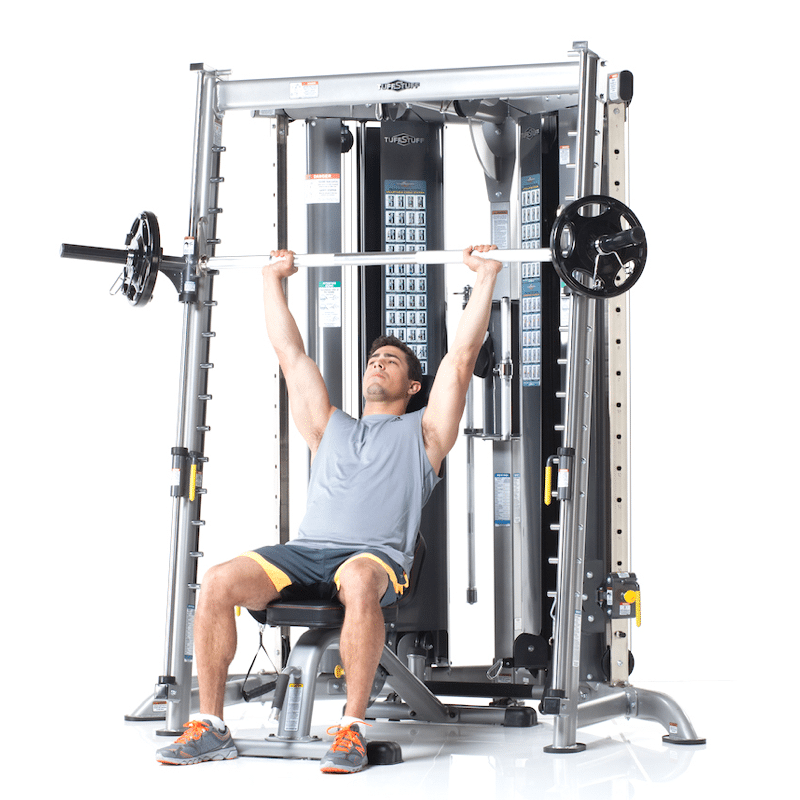 Rohový posilovací stroj TUFF STUFF CXT-200 + multipress