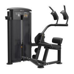 Posilovací stroje IMPULSE AB Machine - černý rám + černé čalounění