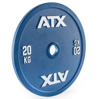 Calibrated steel disc ATX RL 20 kg with embossed surface