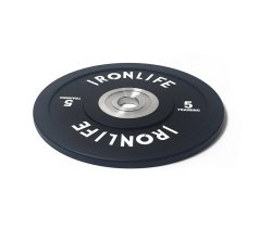 Urethanový kotouč IRONLIFE Bumper Competition 5 kg, černý