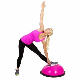 BOSU pink balance trainer koordinacni cviky