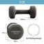 Jednoruční činky PROIRON Neoprene Dumbell 2 x 5 kg - GRAY