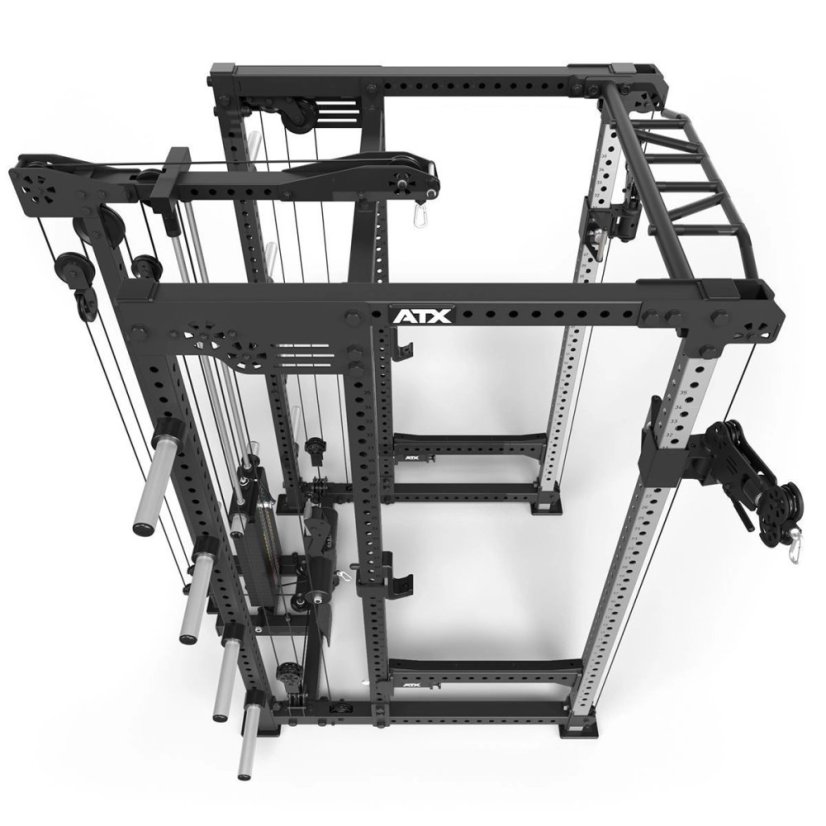 Posilňovacia klietka ATX® Hardcore Power Rack & Pull Station