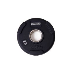 Kotouč olympijský pogumovaný IRONLIFE Deluxe plate 2,5 kg