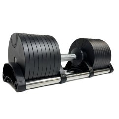 Nastavitelné činky IRONLIFE 2 - 20 kg, ČERNÁ, pár