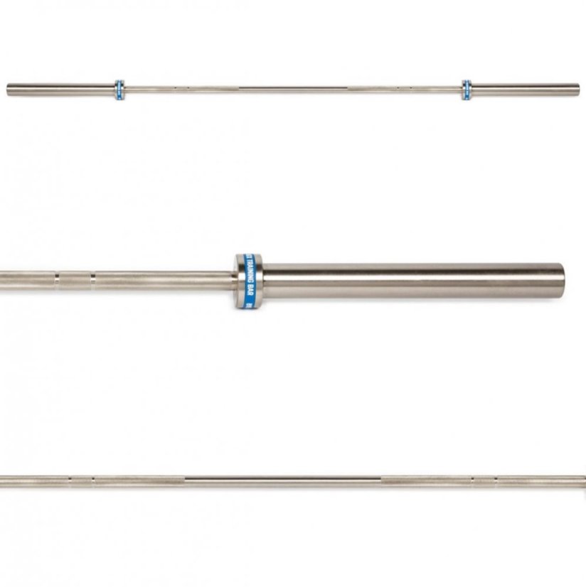 Olympijská tréningová tyč ATX 2200/50 mm, 20 kg - chróm