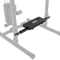 rackable hip thruster attachment
