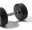 Pogumovaná jednoručná činka IRONLIFE 10 kg