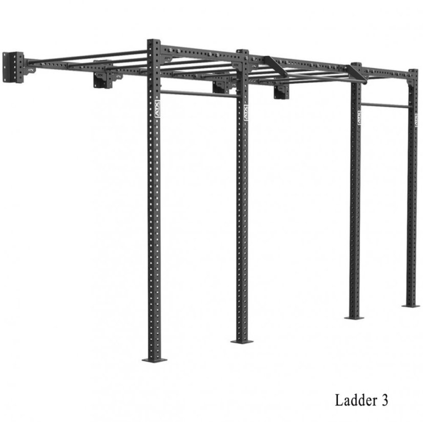 Monkey Rack s instalací do zdi LADDER ATX - Varianta: Monkey Rack s instalací do zdi ATX LADDER1, 1 sektor, výška 271cm