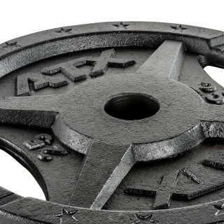 Litinový kotouč ATX LINE 2-Grip 10 kg, otvor 50 mm