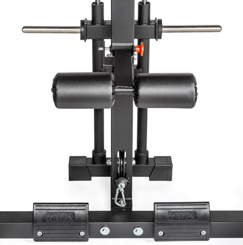 Power Rack 650 ATX LINE s hornou kladkou, výška 216 cm