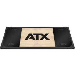 Platforma ATX LINE Deadlift II, Guma, 250 x 88 cm - logo, Classic