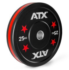 ATX Kotouč Bumper Color Stripe 25 kg - black/red