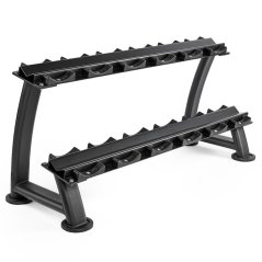 Modulární stojan na jednoruční činky ATX 144 cm, 6 párů - černý