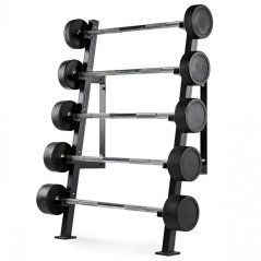 Stojan na obouruční činky ATX LINE 5 ks, nástěnný