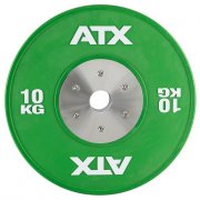 ATX LINE kotouč HQ Rubber Plates 10 kg, zelený