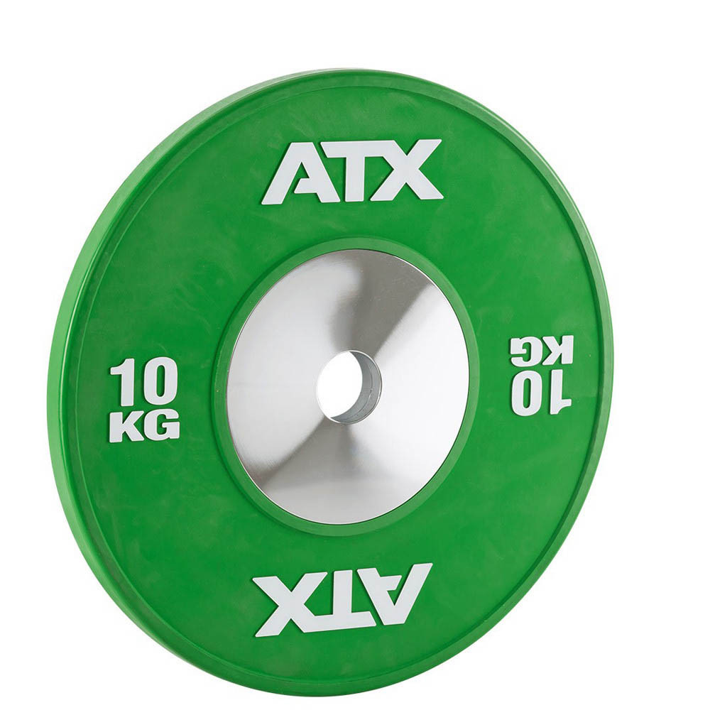 ATX LINE kotouč HQ Rubber Plates 10 kg, zelený