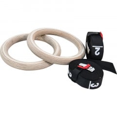 Crossfit kruhy ATX LINE Gym Ring - dřevěné